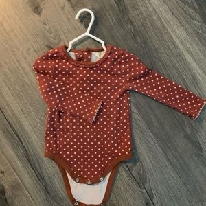 Matilda Jane onesie dotted